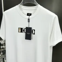$80.00 USD Fendi T-Shirts Short Sleeved For Men #1436346