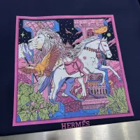 $80.00 USD Hermes T-Shirts Short Sleeved For Men #1436349