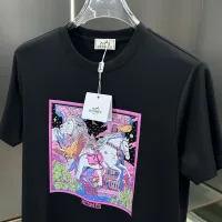 $80.00 USD Hermes T-Shirts Short Sleeved For Men #1436350