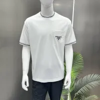 $82.00 USD Prada T-Shirts Short Sleeved For Men #1436401