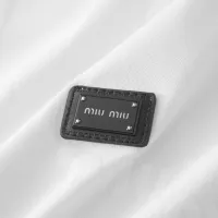 $45.00 USD MIU MIU T-Shirts Short Sleeved For Men #1436714