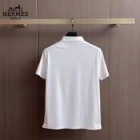 $48.00 USD Hermes T-Shirts Short Sleeved For Men #1436872