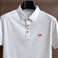 $48.00 USD Hermes T-Shirts Short Sleeved For Men #1436872