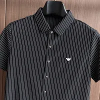 $52.00 USD Armani Shirts Short Sleeved For Men #1436926