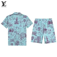 $52.00 USD Louis Vuitton LV Tracksuits Short Sleeved For Men #1437894