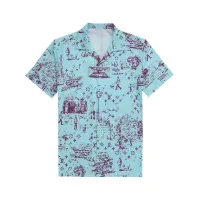 $52.00 USD Louis Vuitton LV Tracksuits Short Sleeved For Men #1437894