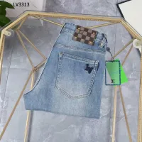 $39.00 USD Louis Vuitton LV Jeans For Men #1438304