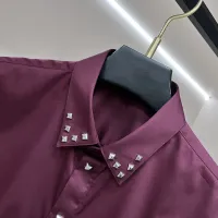 $64.00 USD Armani Shirts Long Sleeved For Men #1438353
