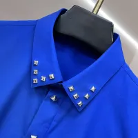 $64.00 USD Armani Shirts Long Sleeved For Men #1438354