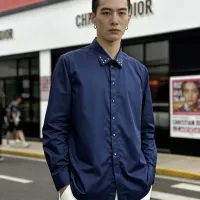 $64.00 USD Armani Shirts Long Sleeved For Men #1438357