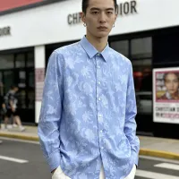 $64.00 USD Armani Shirts Long Sleeved For Men #1438360