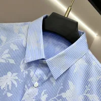 $64.00 USD Armani Shirts Long Sleeved For Men #1438360