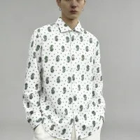 $68.00 USD Christian Dior Shirts Long Sleeved For Men #1438389