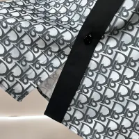 $68.00 USD Christian Dior Shirts Long Sleeved For Men #1438391