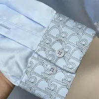 $72.00 USD Christian Dior Shirts Long Sleeved For Men #1438408